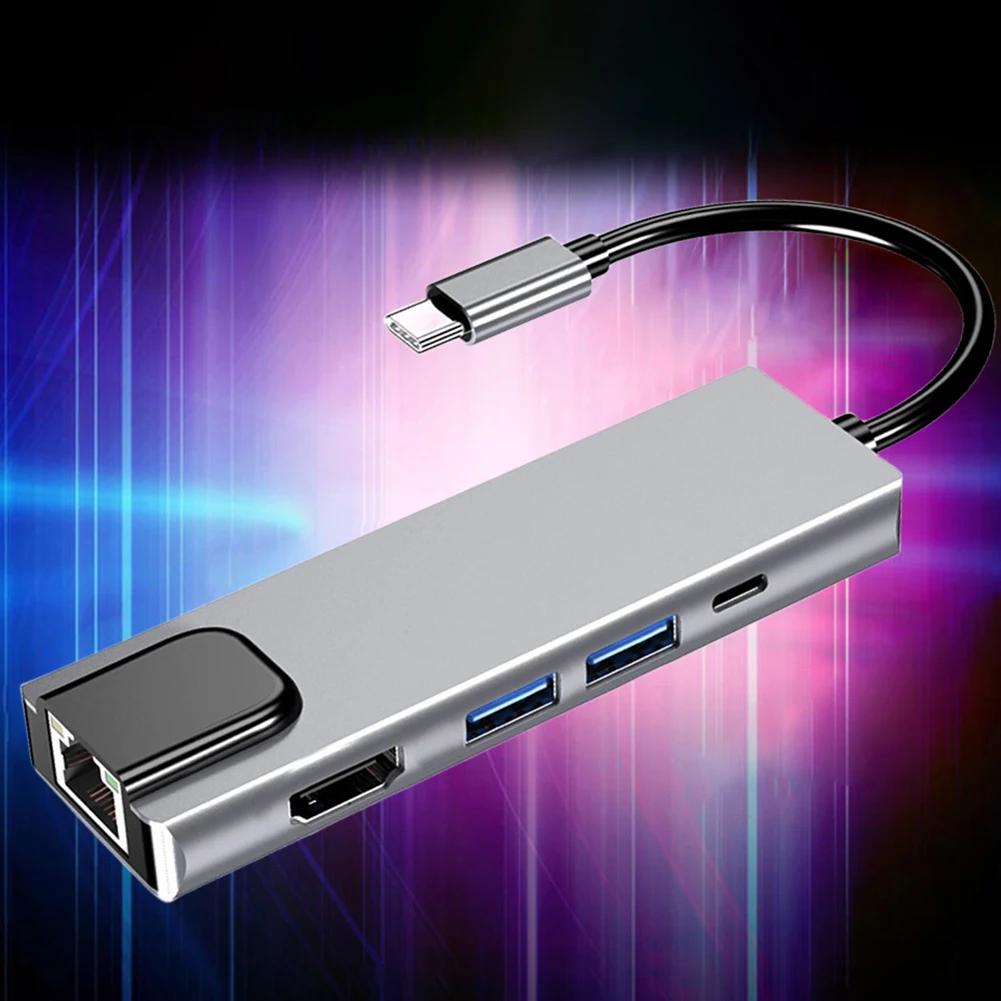   Ȯ , USB C Ÿ  , 4K USB Ȯ, ǻ ׼, 5 in 1